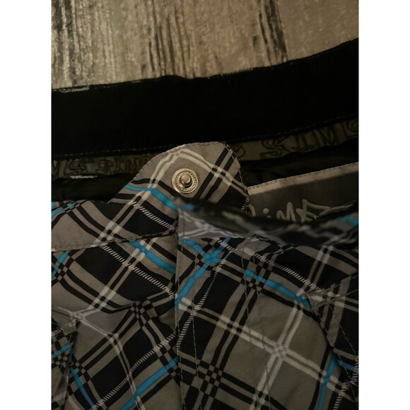 Sims Pants Womens Med Gray Blue  Snowboard Ski Snow Insulated Pocket Zip Outdoor - Picture 5 of 16